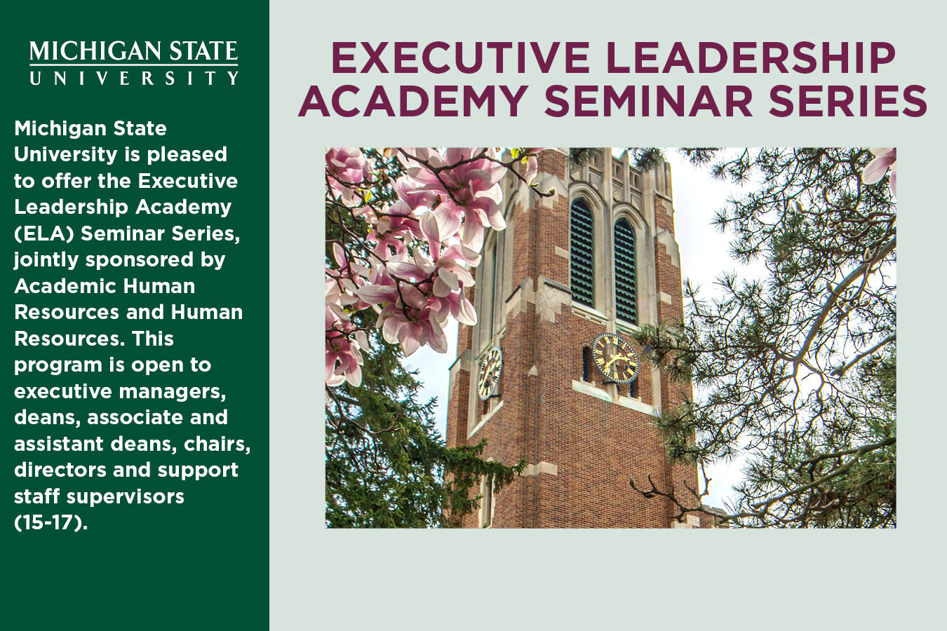 Executive Leadership Academy Seminar Series