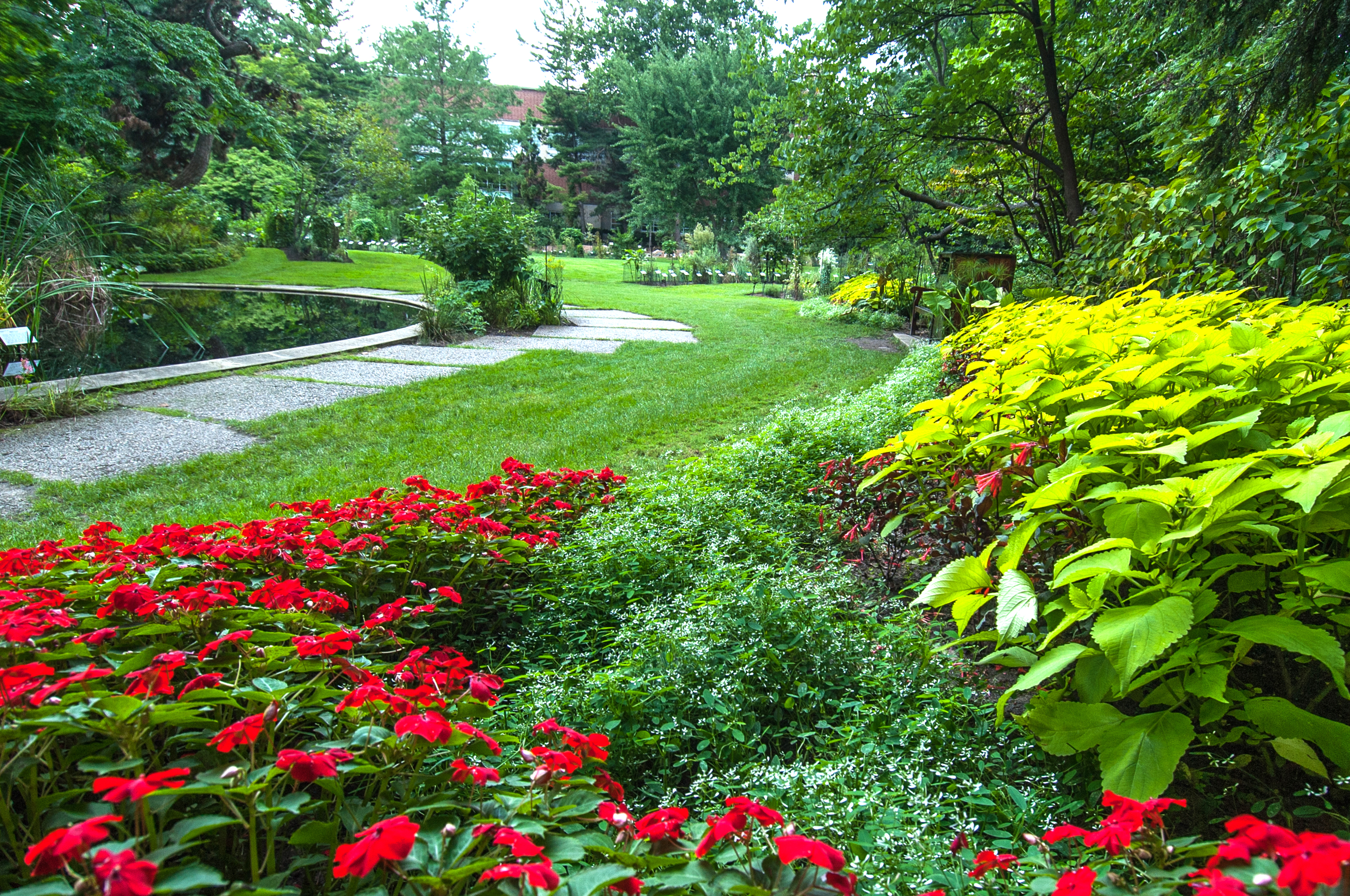 Beal Botanical Garden in the spring or summer. Photo courtesy of Michigan State University